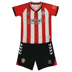 Camisola Southampton Criança Equipamento Primeiro 2021-2022 Manga Curta